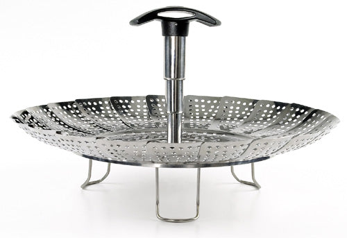 Good Grips Stainless Steel Steamer with Extendable Handle