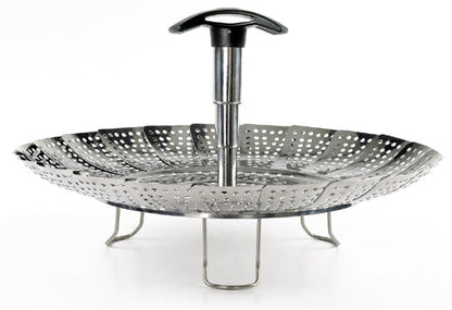 Good Grips Stainless Steel Steamer with Extendable Handle